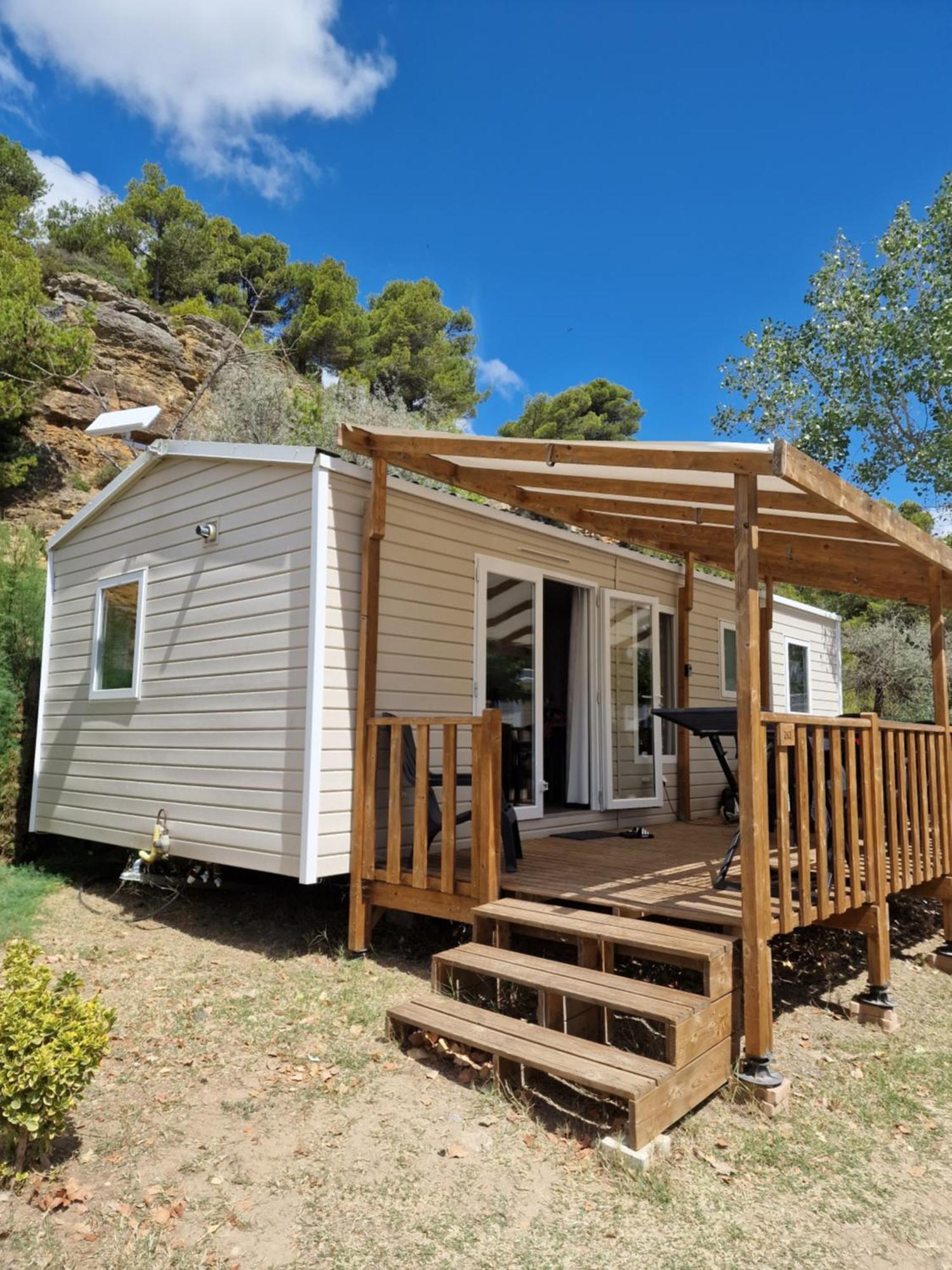 Mobilhome Clim Tele La Falaise 4 Etoiles Narbonne Exterior foto