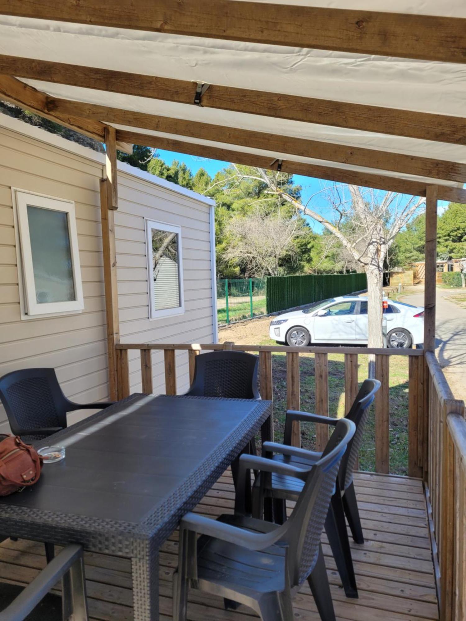 Mobilhome Clim Tele La Falaise 4 Etoiles Narbonne Exterior foto