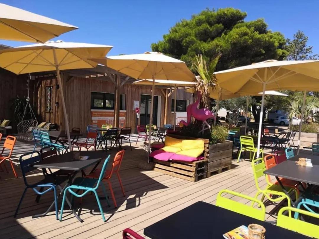 Mobilhome Clim Tele La Falaise 4 Etoiles Narbonne Exterior foto